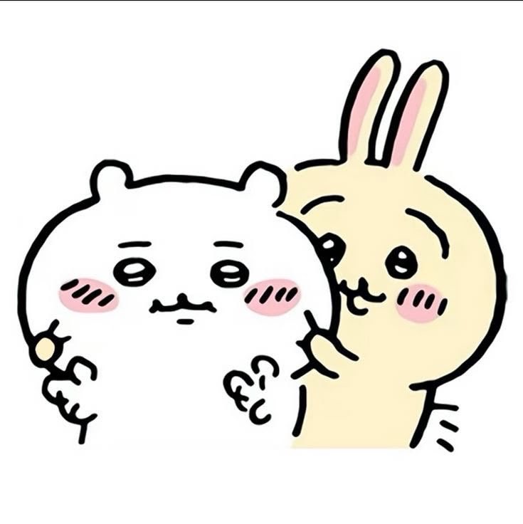 ungga_gamja's tweet photo. 우사기 약간 치이카와를 아가 정도로생각하는거같음 https://t.co/m9oUcyxYbr