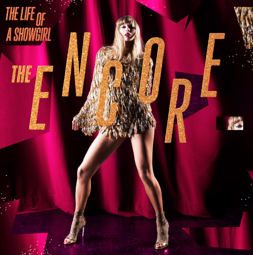 AboutMusicYT's tweet photo. Taylor Swift has officially released The Life of a Showgirl: The Encore. Rate it from 1 to 10. https://t.co/HYWrU8m1Ff