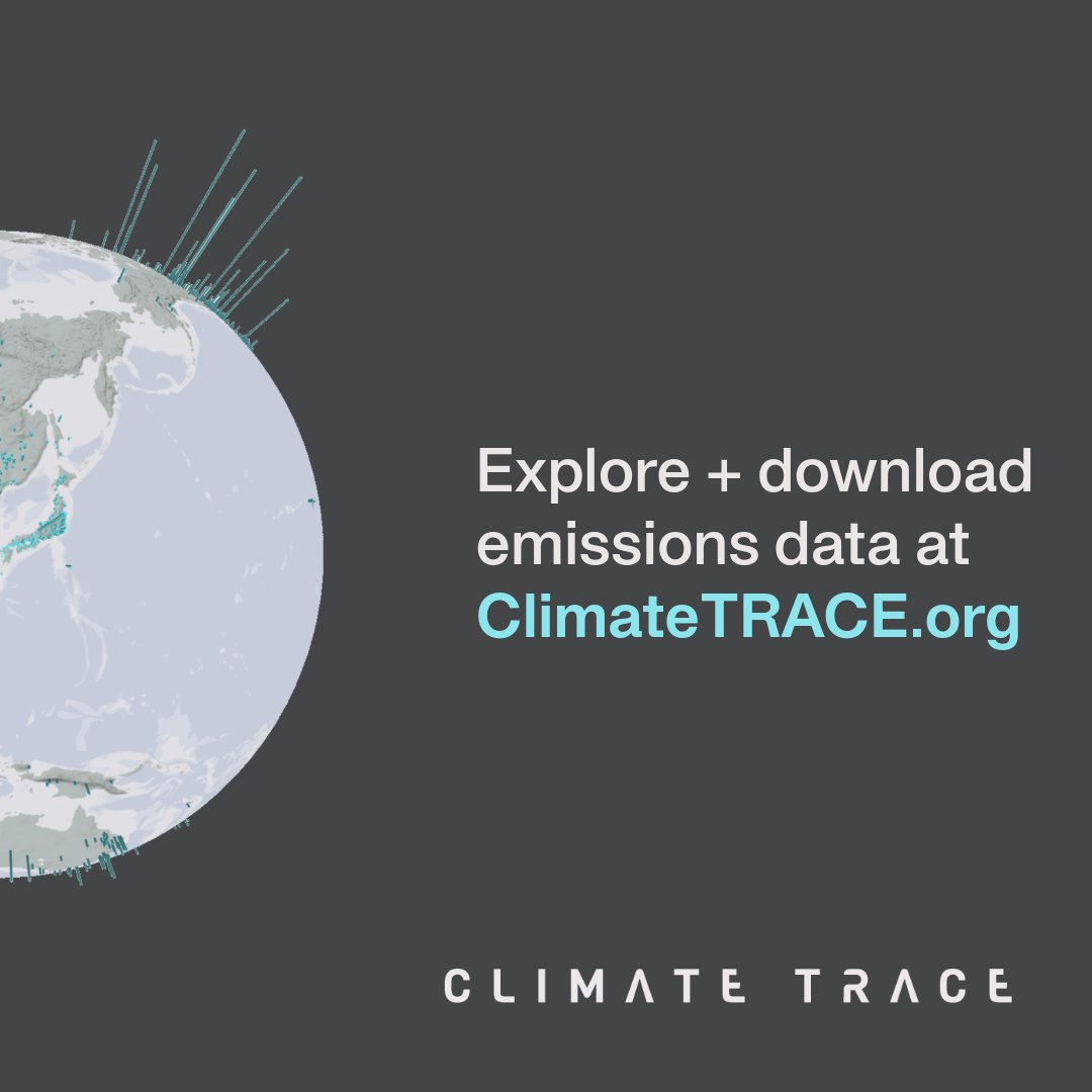 ClimateTRACE's tweet photo. Check out the notes for more details — data enthusiasts in particular will want to check out some updates we’ve made to our methodologies 🤓 https://t.co/W5hXtXjgPA https://t.co/5LVAZfCExU