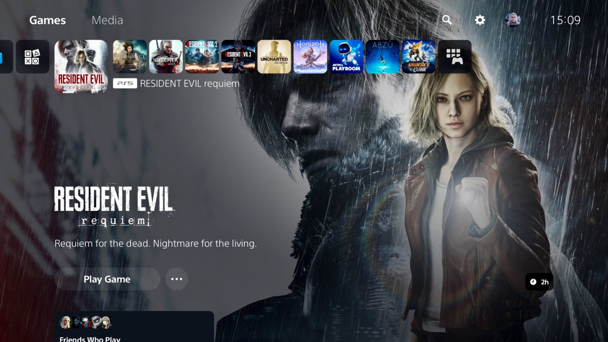 King2luxe's tweet photo. بعد ما جبنا الـ 1000G وختمناها على الـ Xbox.. حان وقت الـ Platinum 🏆 على الـ PS5 🔥
#ResidentEvilRequiem #PS5Share https://t.co/0sxopX7Xec