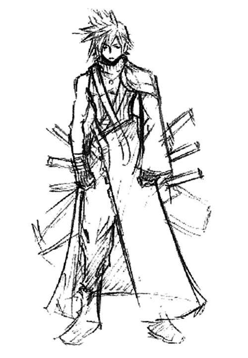 Auri_a24's tweet photo. Cloud Strife
Advent Children character design https://t.co/b6aaped3Cc