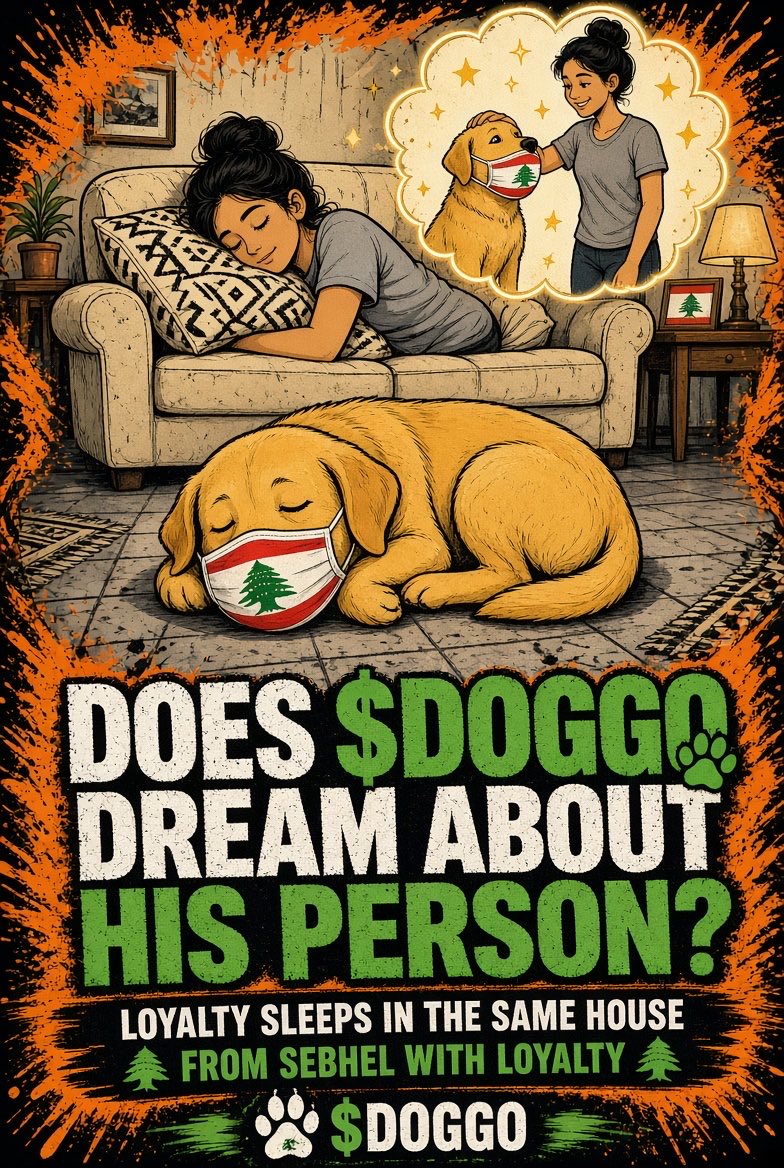 Doggof9's tweet photo. Does $DOGGO dream about his person? 💭
Not candles.
Not noise.
Just the floor under the couch. 🛋️🐾
Same room.
Same silence. 
Loyalty sleeping in the same house. 🏠❤️
From Sebhel with loyalty 🌲🇱🇧
$DOGGO
CA: 9j9xwfmgca5QUrLJUtzXjNaM5W3ygLSV8awoYm6Upump
TG: https://t.co/fYwgoOtHvc https://t.co/zxrjTvQ3kQ