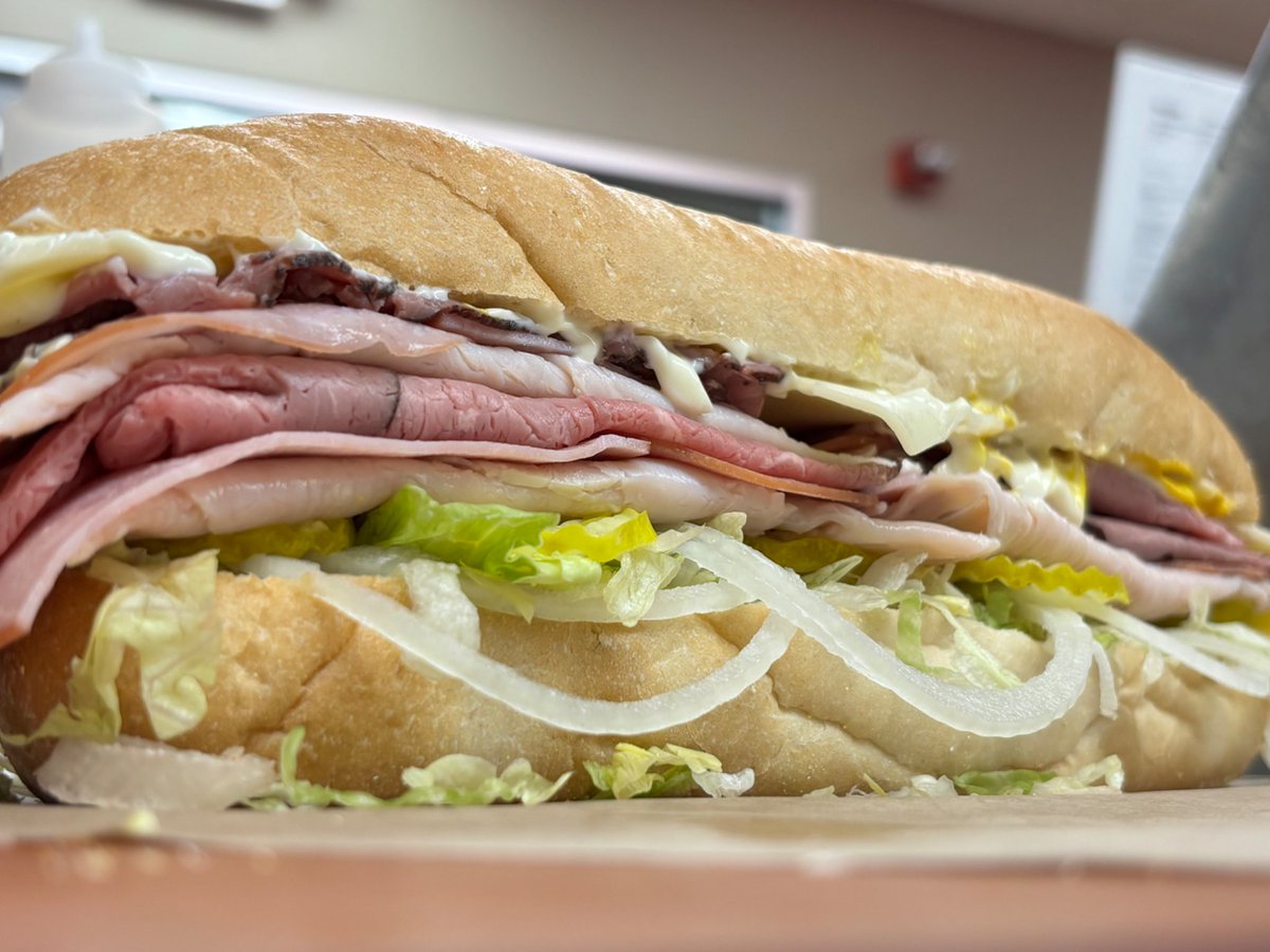 mrsubb's tweet photo. Now THATS a sandwich! If you haven’t tried our Double Meat Super Mix Subb, you’re missing out! 

Just be sure you’ve got an empty stomach before you order! 😉
#TroyNY https://t.co/dH7TOvDTnY