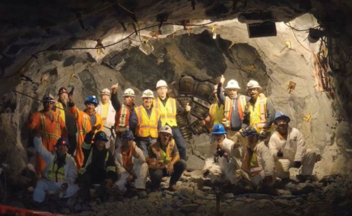 FNNGAlliance's tweet photo. #FortisBC’s new pipeline tunnel for the #WoodfibreLNG project is ‘a globally significant engineering achievement.’ Read more from Woodfibre LNG, and watch the video: https://t.co/goFPzAuYND #bcpoli #cdnpoli https://t.co/V91udrW4Ot