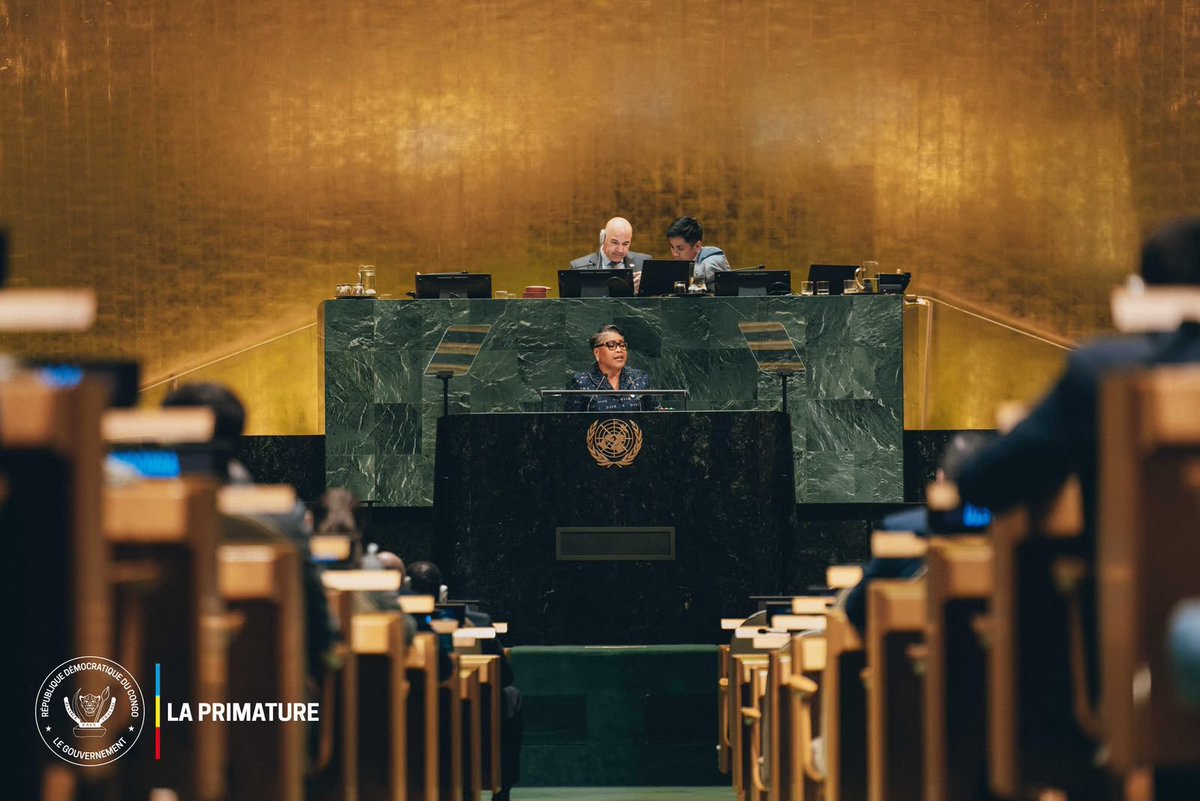 JGenoux57655's tweet photo. À la tribune de l’ONU, j’ai porté la voix de la RDC et de l’Afrique : paix, souveraineté et respect des engagements.
La RDC n’a pas besoin de nouvelles résolutions, mais d’actes concrets et de résultats.@SuminwaJudith @fatshi13 @CKilubu @GraceKutino @LikundeR @seigneurCHRIS01 https://t.co/IpfPWCCEGN