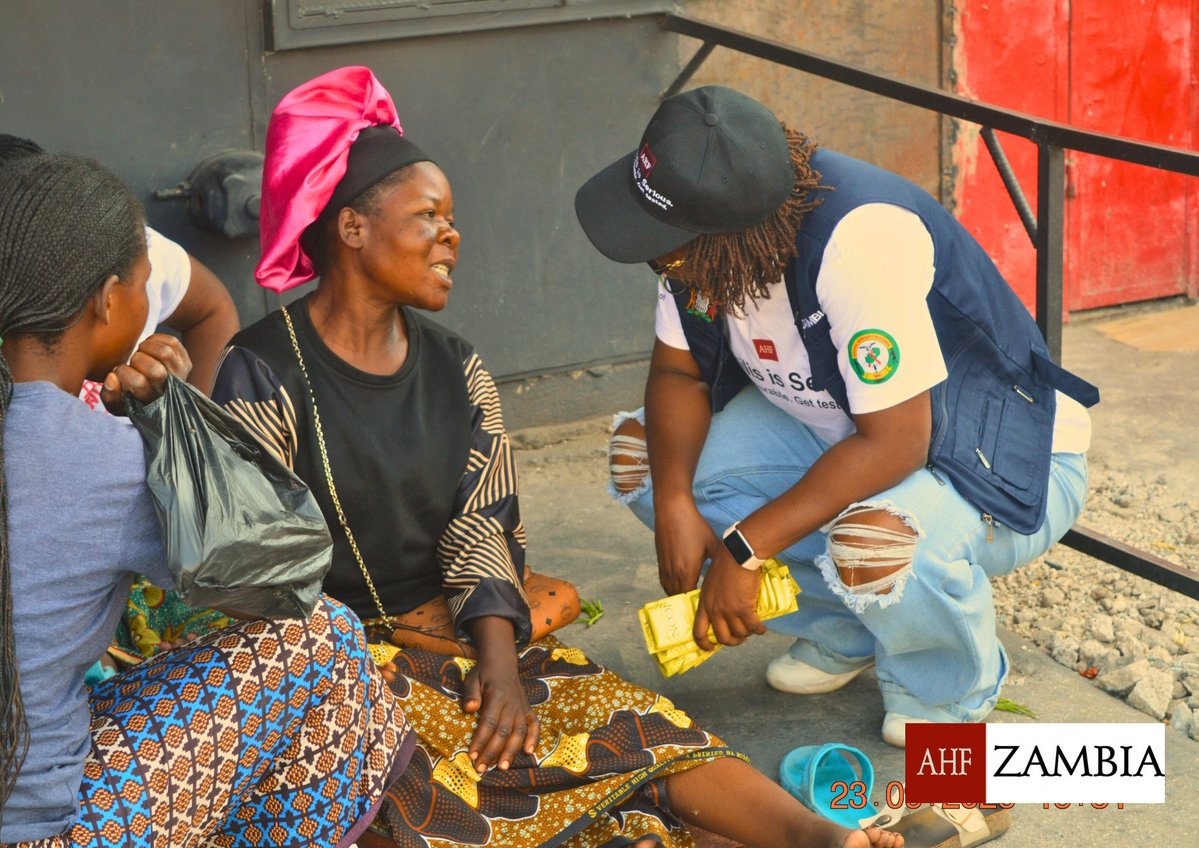 ahf_zambia's tweet photo. 🍃MoH, AHF Zambia and NAC Take STOP Syphilis Campaign to Lusaka Communities Through Mobile Roadshow.
The message continues: Know your status. Get tested. Get treated. Stop syphilis.
#STOPSyphilis #AHFZambia #AHFcares #KnowYourStatus #SyphilisAwareness #CommunityOutreach#GetTested https://t.co/Ku5fmvwYnq