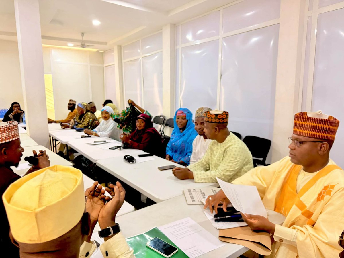Ubaidullahkaura's tweet photo. The Zamfara State Former DGs Forum has reaffirmed their loyalty to H.E Dr. @Bellomatawalle1  and renewed its support for the Tinubu Again Movement.  

The Forum expressed confidence in the President @officialABAT Ahmed Tinubu-led Federal Government and its ongoing reforms, saying sustained support is needed to consolidate progress in the economy, infrastructure, agriculture, healthcare, education, investment, technology, and other key sectors for national development.

#Zamfara
#Matawalle
#TinubuAgain
#BelloMatawalle 
#FormerDGsForum 
#TinubuAgainMovement