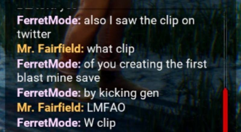 MrFairfield_'s tweet photo. this my legacy now. blast mine saving my own teammate. https://t.co/xnP6XSqF0N