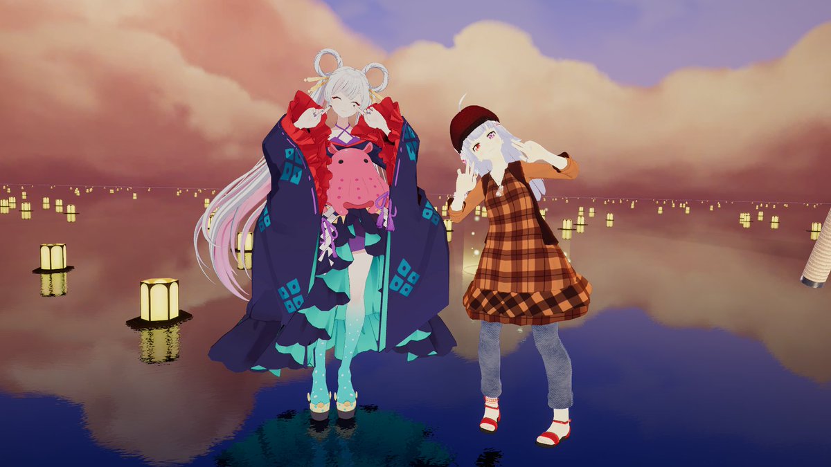 ryogi_sakura's tweet photo. なかなかに運が絡むかも～？
おこた～
#ツクヨミ感謝祭
#VRChat https://t.co/uMgbBfSmv6