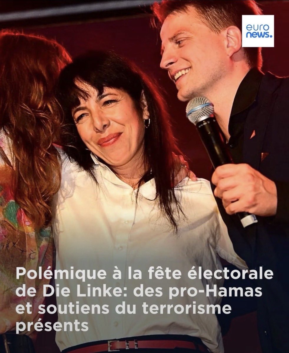 VLautard's tweet photo. Suspicions d’antisémitisme, présence de pro-Hamas et d’un chef de clan criminel : la gauche radicale, Die Linke à Berlin, est dans la tourmente.

Mais ce qui dérange Mélenchon, c’est que les Verts allemands s’éloignent de Die Linke. Le reste, le gourou de LFI, il s’en moque. https://t.co/RIB3PgMpWb