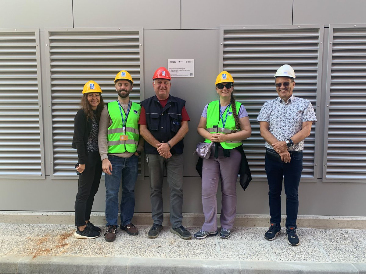 cinea_eu's tweet photo. Visiting this week GreenSwitch, a #CEFEnergy cross-border smart-grid project. 

We saw innovative power electronics technology enabling fast, precise control of electricity flow, boosting grid flexibility and use of existing capacity. ⚡

#EU https://t.co/5qhEqaB639