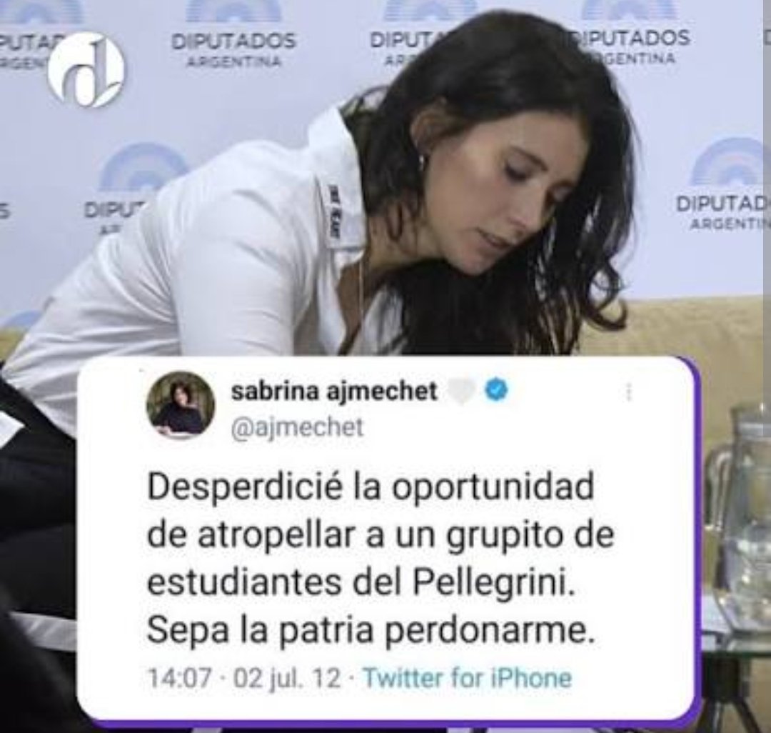 gabebostera's tweet photo. ¿Porque esta antipatria que quería atropellar chicos del Pellegrini sigue en el congreso? https://t.co/LdDJIu39Bk