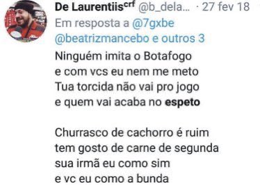 TDSM1991's tweet photo. @delaurentiis_br Que antes da 777 ficar inadimplente o que? Cheia de contratação sem pagar na Época né???
Gosta de falar merda desde essa epoca https://t.co/0U35JsvLs1