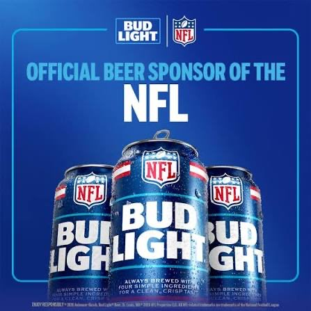 seanmci's tweet photo. @AdamSchefter Good! The NFL should never be associated with something as offensive as Bud Light, the official beer sponsor of the NFL. https://t.co/WK1e69fIkZ