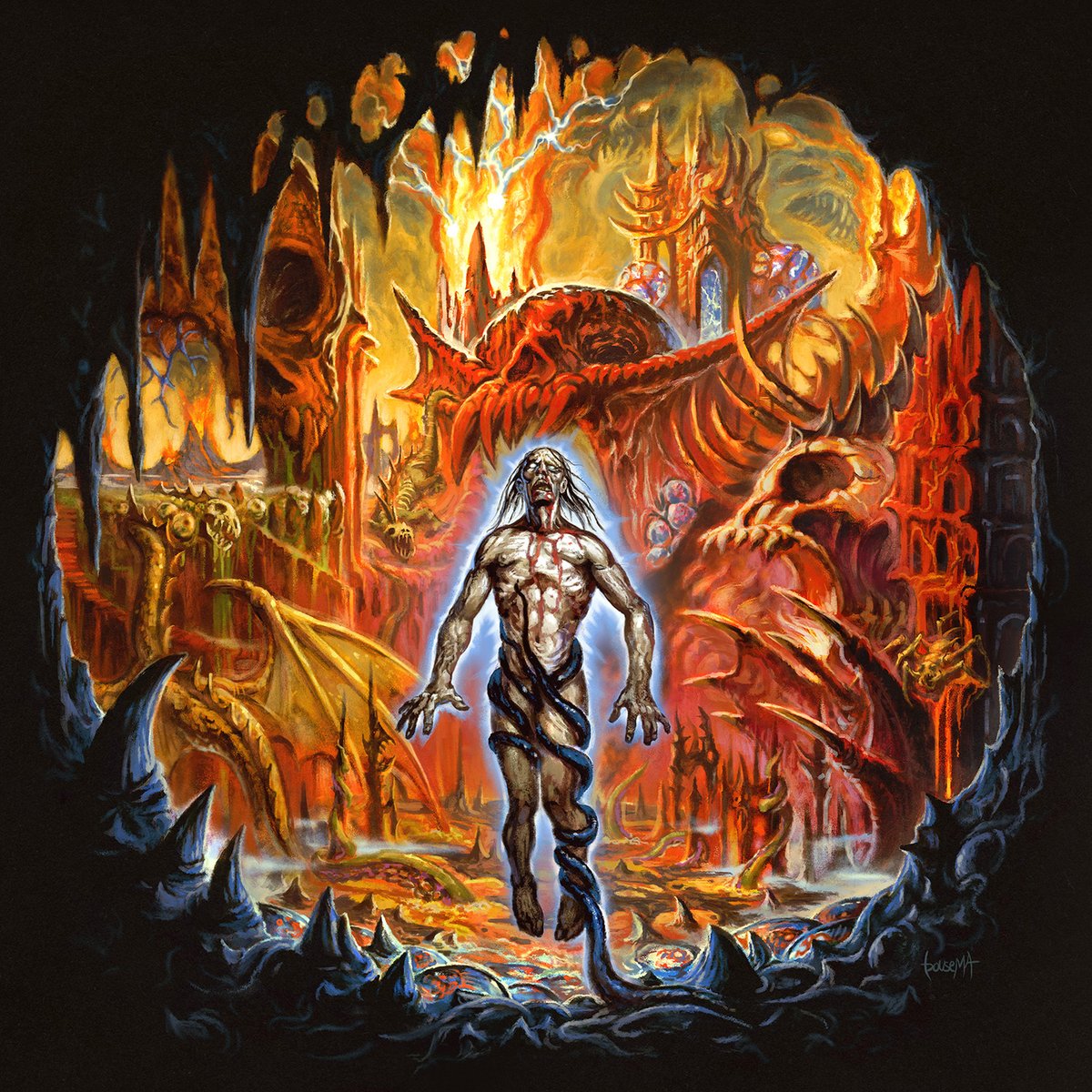 JamesBousema's tweet photo. My album/ep cover arts revealed this year:

200 Stab Wounds
Frozen Soul
100 Demons
God's Hate https://t.co/ZIdcBwwNSm