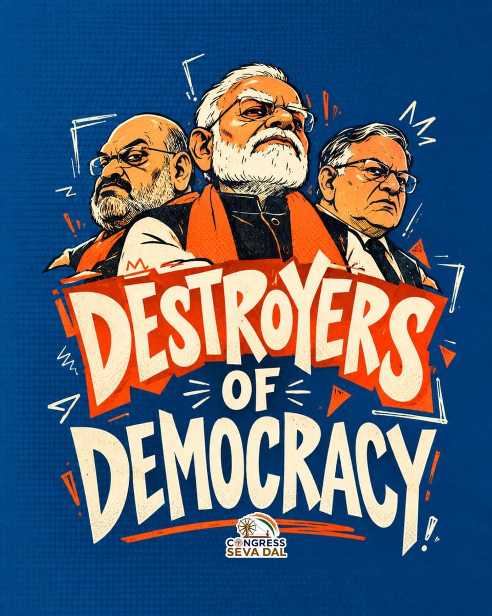 srinivasiyc's tweet photo. Introducing #DestroyersOfDemocracy https://t.co/7eIX0bGLIg