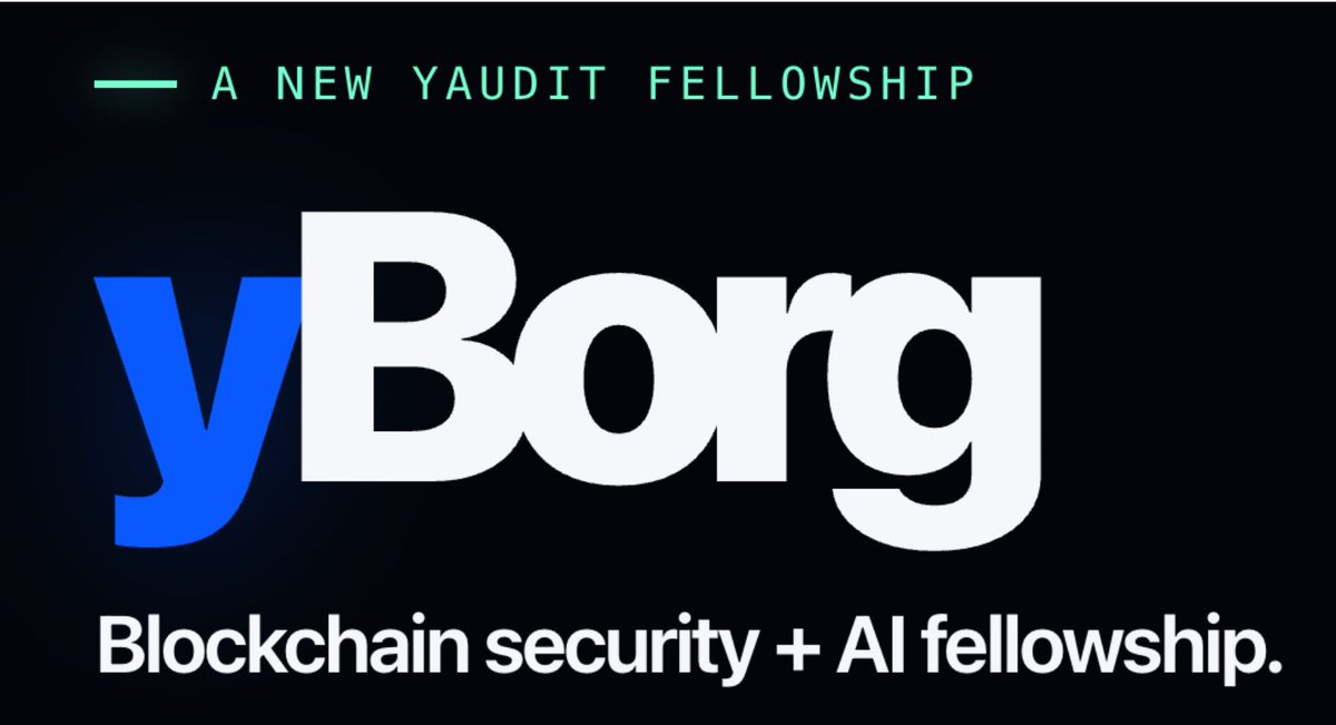 yAuditDAO's tweet photo. 🎉 yBorg acceptances go out today. Check your email! 📬

Huge applicant pool, so we had to make some tough calls.

Didn't get in or want to follow along from home? We'll post all speaker sessions and course materials here on X as we go. 🧠

Follow + turn on notifications 🔔 https://t.co/NYqaixcWcS