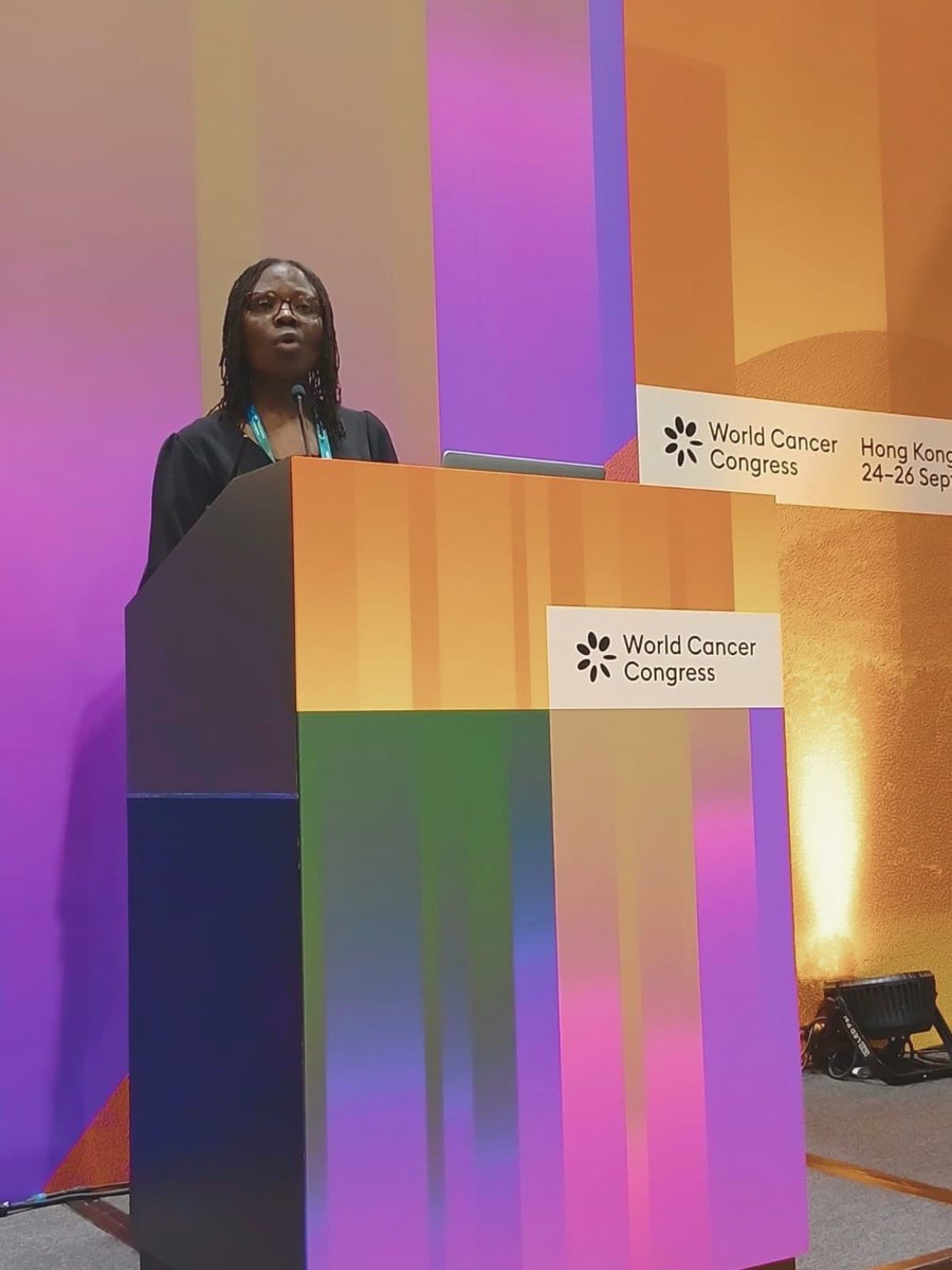 PriscaGithuka2's tweet photo. Day 1 #WorldCancerCongress 2026 Hong Kong = inspiring &amp; busy! 

Loved connecting with my Patient Group Mentoring peers + honored to present an abstract on equitable cancer care financing in Kenya.

Dinner + networking with Hong Kong by night. More learnings to come!

#WCC2026 https://t.co/OV9cnu18Ca