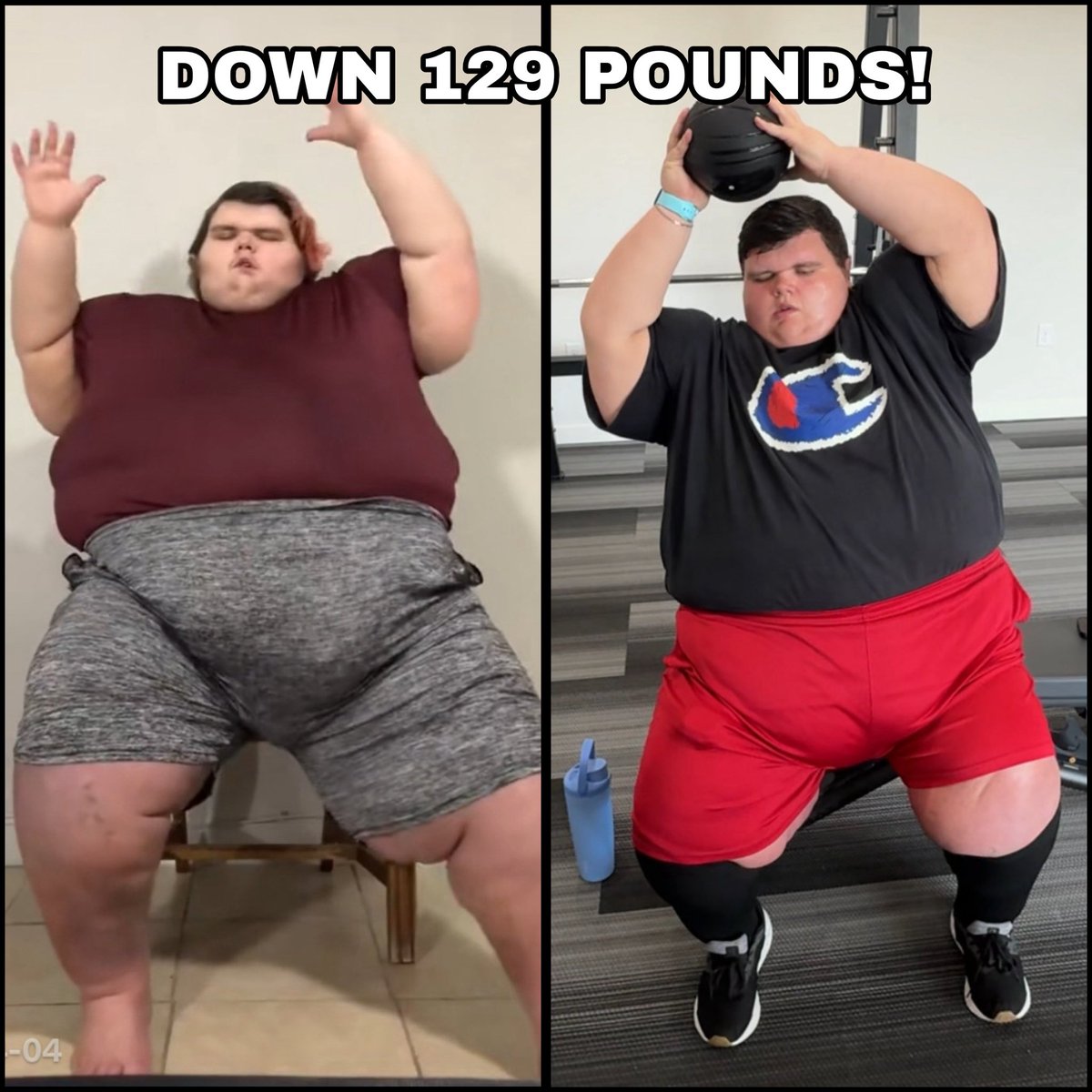 thatdudereed_'s tweet photo. From back in August of 2024 to now, the midsection is LEAVINGGG! I know I have far to go, but this progress is insane! Just imagine when I hit the 300 Club soon! So many changes happening and I’m beyond proud of myself! #transformation #workout #journey https://t.co/O3CzgEZFeo