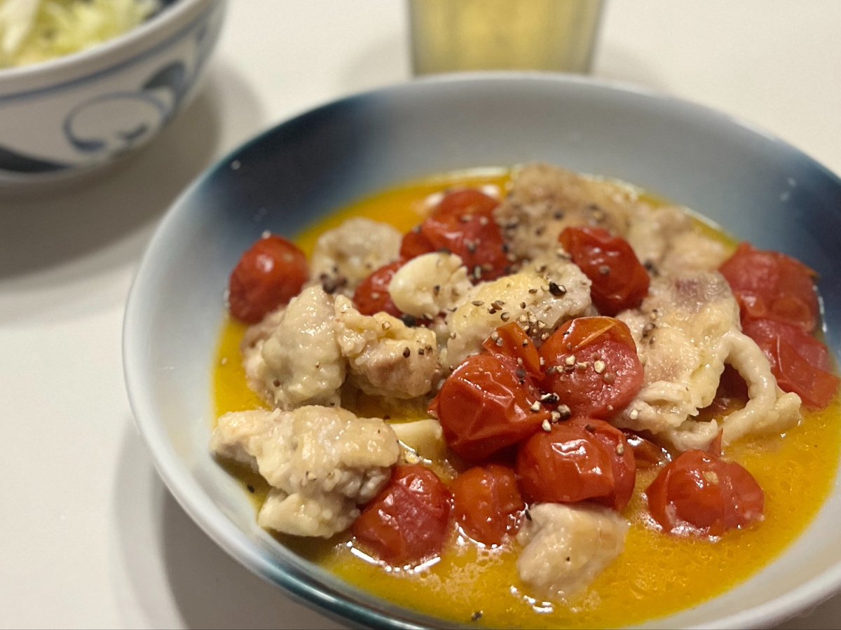 gk2967's tweet photo. 簡単でめちゃ美味しい！
食材数と豊か味は比例しないのね。
すぐにパスタ茹でたわ。 https://t.co/EGqxM8W0UO
