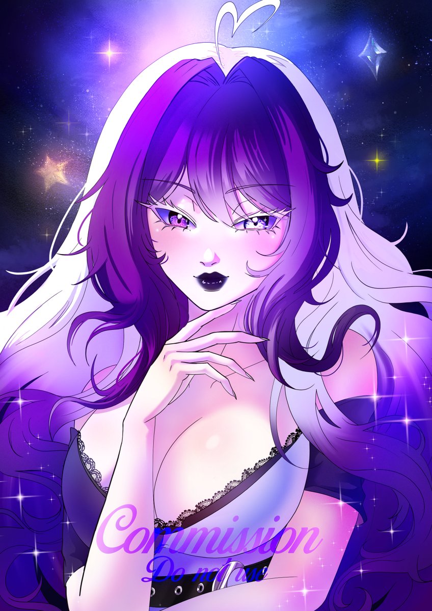 BlackBittes's tweet photo. Commission for vtselestarra on VGen! 💜 https://t.co/nocS02G8xM