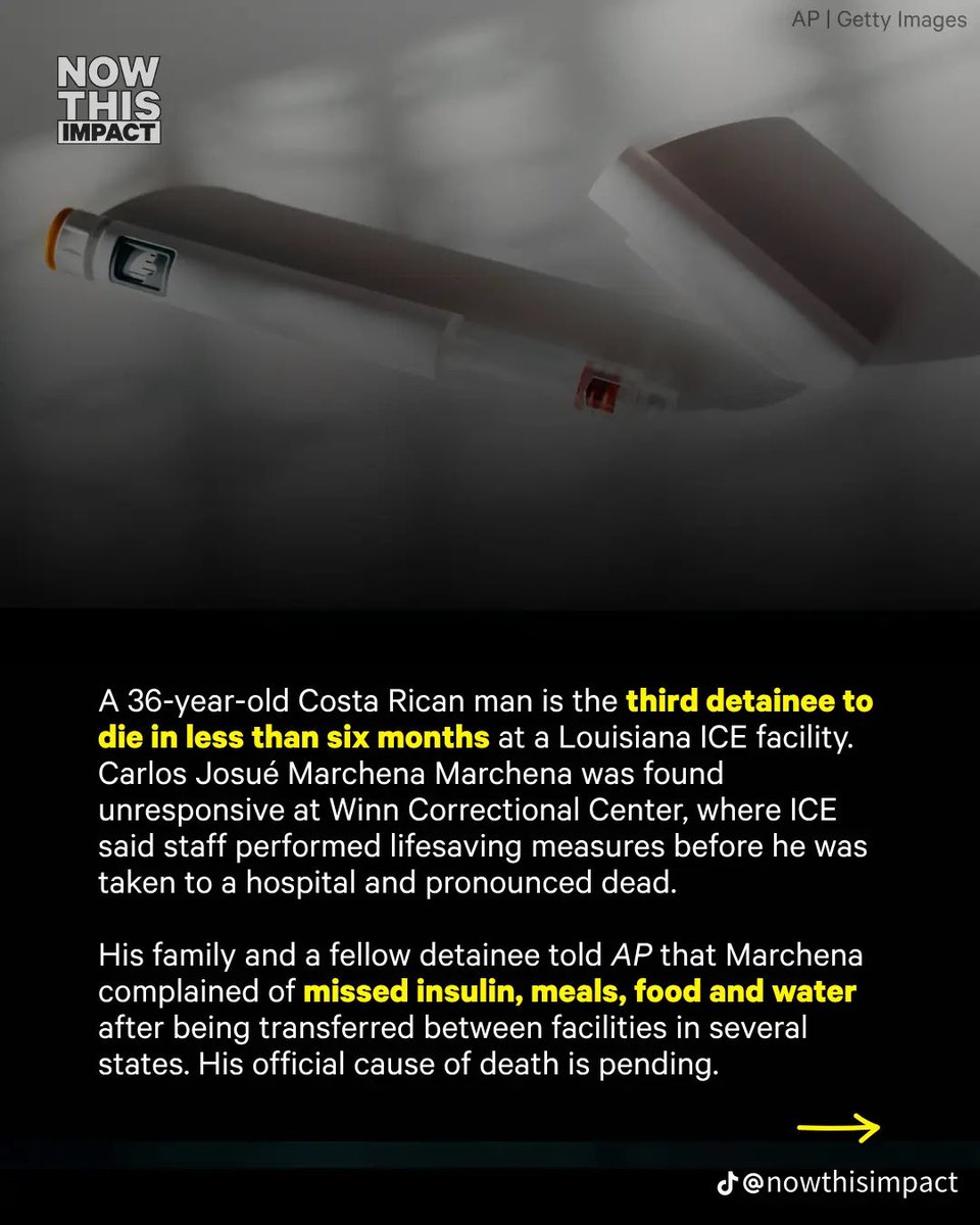 MAGACult2's tweet photo. ICE killed another one. https://t.co/WiexHdWnXA