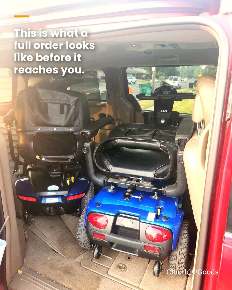 cloudofgoods's tweet photo. Before it turns up at your hotel, this is what it looks like.

Two scooters, checked and loaded by someone who actually lives in the city you're visiting, which means they already know which hotels have a service entrance and which cruise terminals want you at door three rather than the main one.

There are around 600 partners doing some version of this across 300 cities right now, and most of the reason any of it works is that none of them are strangers to the place they're delivering in.

Partner with us - https://t.co/KHu4CvCohh
 
#BehindTheScenes #LocalPartners #AccessibleTravel