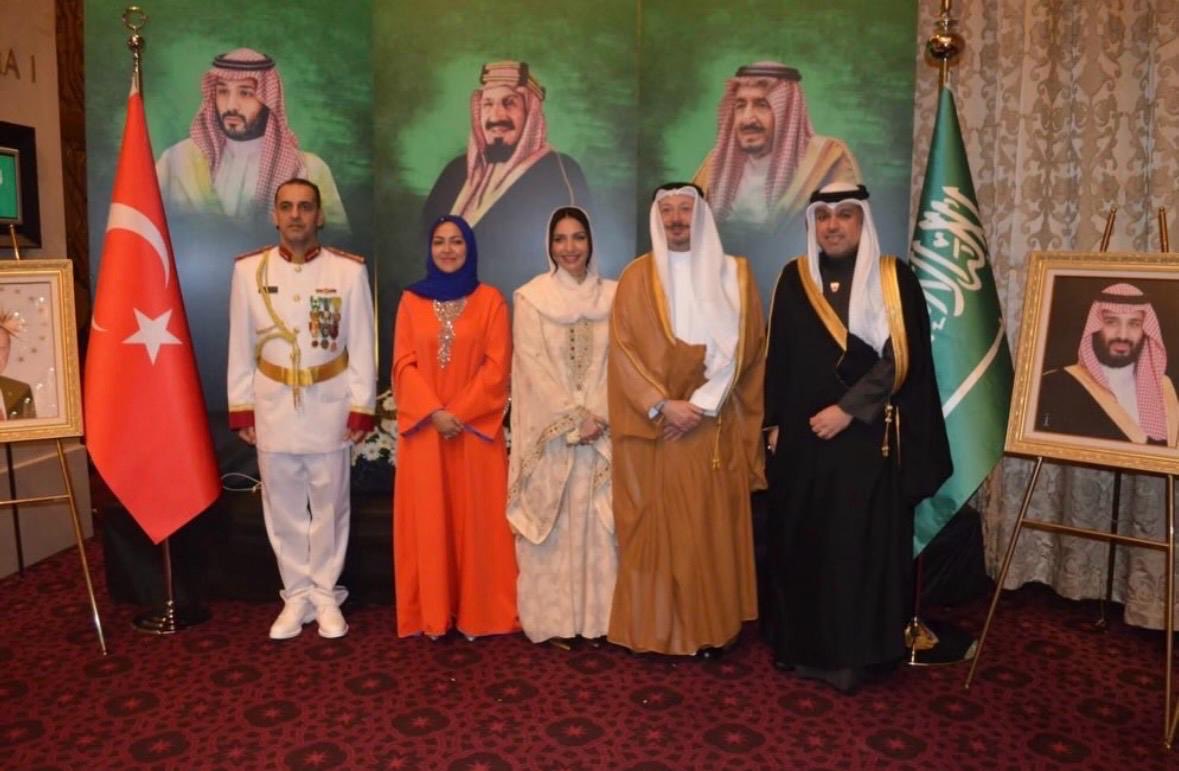 BahrainEmbTR's tweet photo. شارك سعادة السفير لمملكة البحرين في أنقرة، السفير بسام أحمد مرزوق، في الحفل الذي أقامته سفارة المملكة العربية السعودية الشقيقة في أنقرة، بمناسبة اليوم الوطني السعودي الـ96. https://t.co/h06W5QiZlC