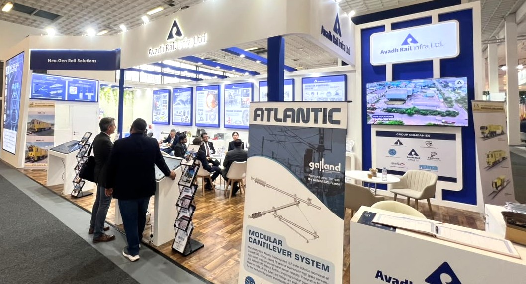 avadhrailinfra's tweet photo. Day 3 at #InnoTrans2026 focused on showcasing Avadh Rail Infra Ltd.’s engineering capabilities, advanced technologies and next-gen rail solutions to the global rail community.

#RailTechnology #AvadhRailInfra #GlobalMobility https://t.co/t5b4812OZ2