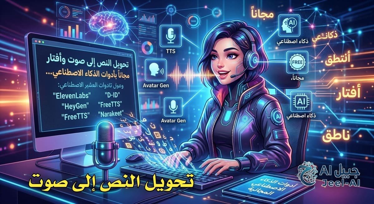 itr_elkalam's tweet photo. اصنع تعليق صوتي عربي واقعي + أفتار ناطق بالذكاء الاصطنا��ي مجاناً وبدون علامة مائية! 🎙️🤖
​جمعنا لك أفضل الأدوات المباشرة لتطوير محتواك وسرعة الإنتاج.
​🔗 التفاصيل الكاملة في المقال:
https://t.co/7JZiw4WPih
​#الذكاء_الاصطناعي #جيل_AI #صناعة_المحتوى https://t.co/TFA8pCJYnL