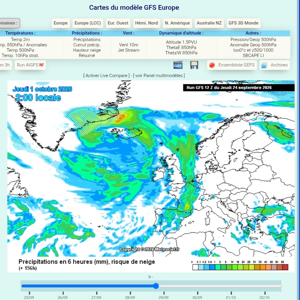 globerourdiales's tweet photo. #lluvias #alivio #cambios #España #borrasca #weather #octubre #GFS https://t.co/zzz4MU9w7T