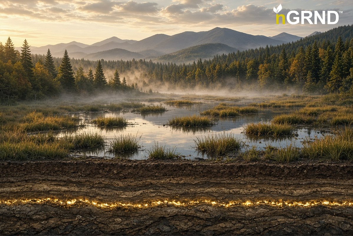 nGRND_io's tweet photo. Mining creates value through extraction.

nGRND explores another question:

Can value also be created by preservation?

Verified gold remains underground.

The surrounding land remains available for alternative use.

And digital infrastructure creates a new layer of participation.

That's the nGRND model.
https://t.co/phy0ZJ8m8Q

@nGRND_io @nGRNDesg @DigItGoldGame @GAMEEToken @predictfully_