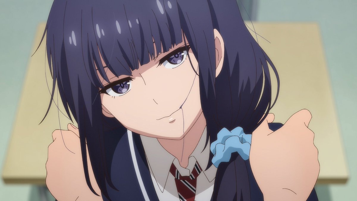 JamesHardy85's tweet photo. @wqoole2 Misuzu Gundou from "Tomo-chan Is a Girl!" is pretty much her.

There's also Chun-Ja from "What Happens Inside the Dungeon" (This is an erotic manwha tho).

Both the characters matches very much like the ones you're looking for. And the both these series are fantastic. https://t.co/CdjI8SYttz