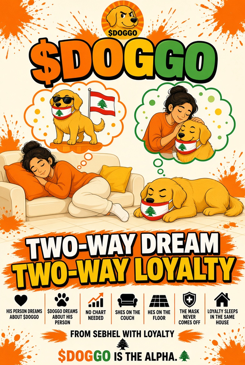 Doggof9's tweet photo. Two-way dream. Two-way loyalty 🔁
His person dreams about $DOGGO 💭🐶
$DOGGO dreams about his person 🐶💭
No chart needed 📉❌
She’s on the couch 🛋️
He’s on the floor 🐾
The mask never comes off 😷🇱🇧
Loyalty sleeps in the same house 🏠❤️
From Sebhel with loyalty 🌲🇱🇧
$DOGGO https://t.co/yu5dtiy5qB