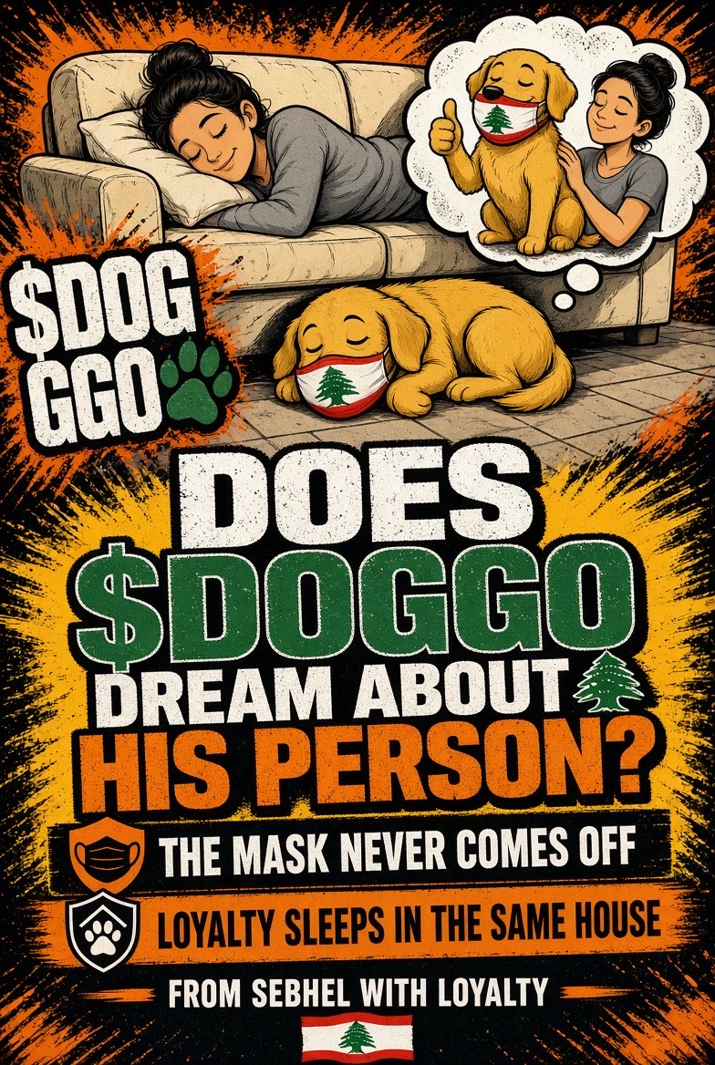 Doggof9's tweet photo. Two-way dream. Two-way loyalty 🔁
His person dreams about $DOGGO 💭🐶
$DOGGO dreams about his person 🐶💭
No chart needed 📉❌
She’s on the couch 🛋️
He’s on the floor 🐾
The mask never comes off 😷🇱🇧
Loyalty sleeps in the same house 🏠❤️
From Sebhel with loyalty 🌲🇱🇧
$DOGGO https://t.co/yu5dtiy5qB