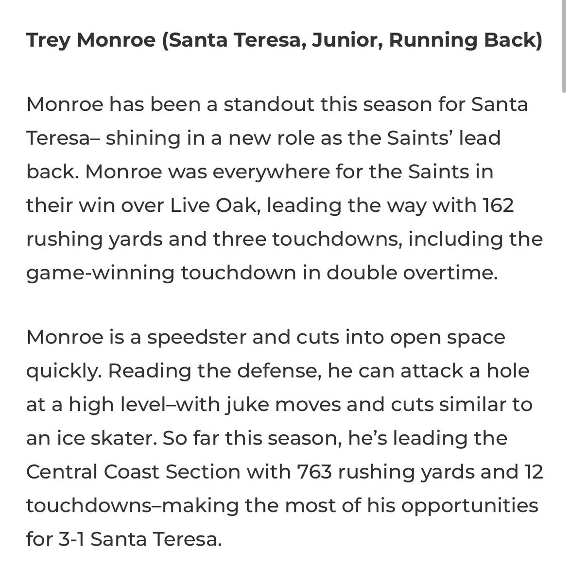 Tyrone_Monroe28's tweet photo. Thank you @westcoastpreps_ for the recognition💯 https://t.co/aXd49cRq7F