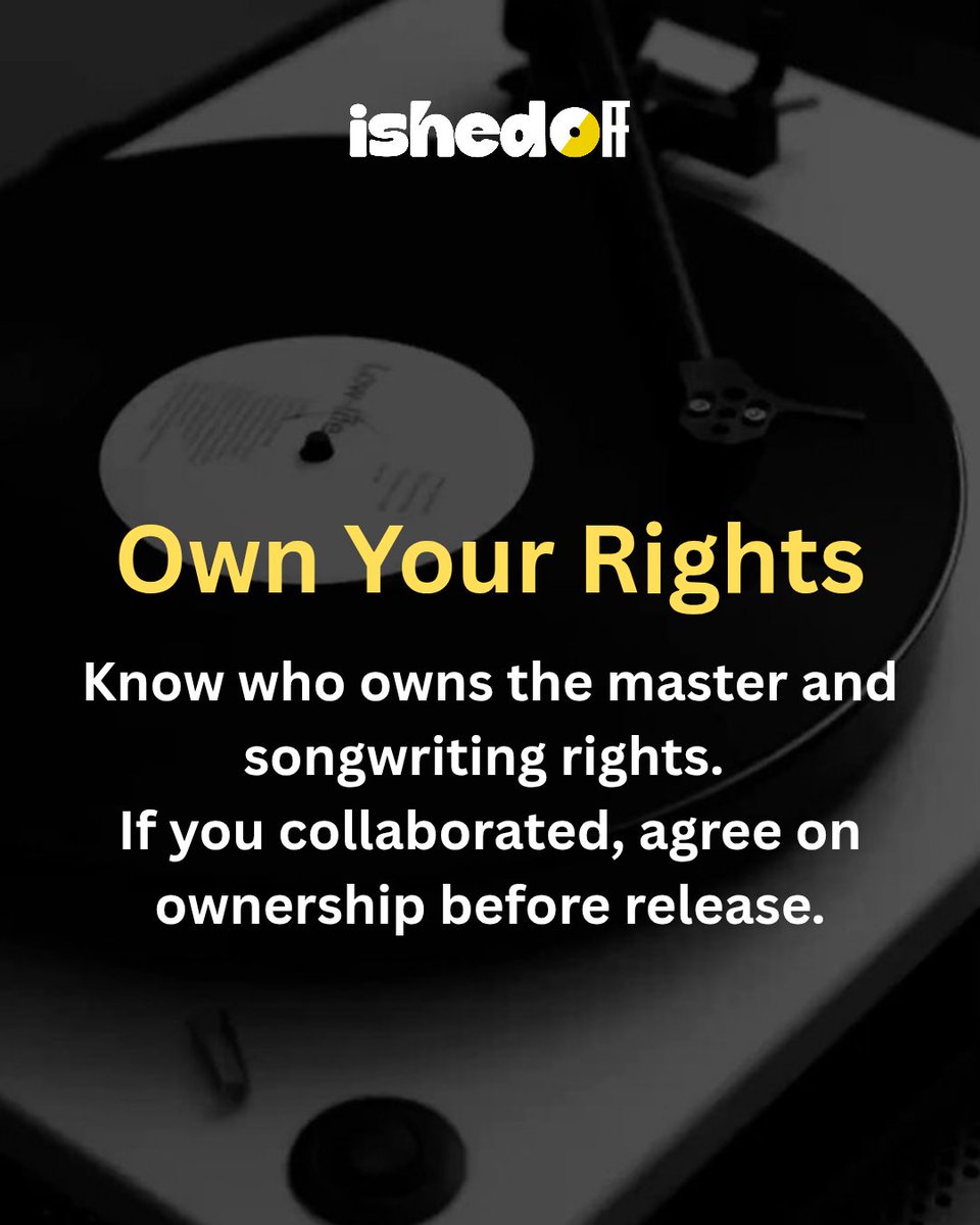 iShedOff's tweet photo. Your first release is exciting, but there’s more to it than uploading a song. 

Here are 3 things to get right before you hit release.

https://t.co/abHItQL4q8 https://t.co/qalG0F0AuH
