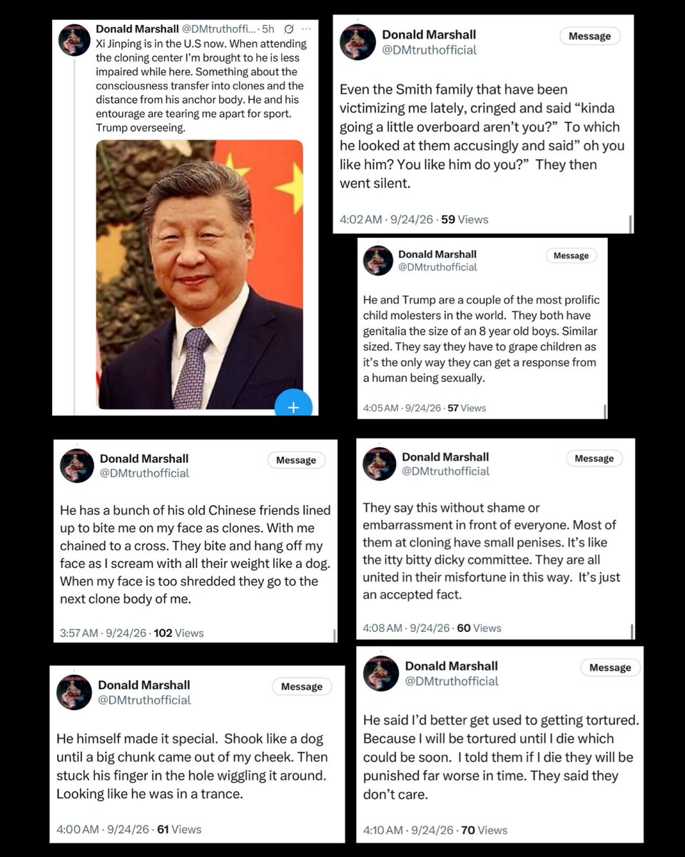 BrittanyWeberrr's tweet photo. Repost - @DMtruthofficial 
#xijinping https://t.co/i3KjqSY0Tf