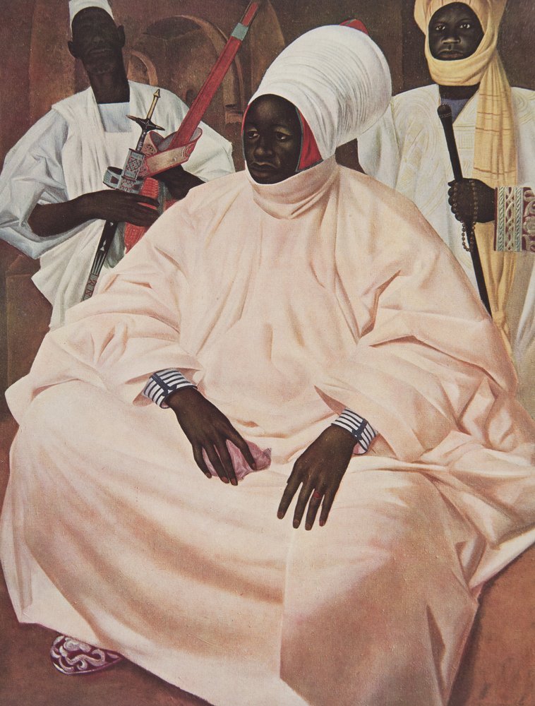 rhaplord's tweet photo. Barma Mata, Sultan of Zinder
c. 1927 
Lithograph by Alexander Yakovlev
#ethnographxt https://t.co/clT0tHQeAa