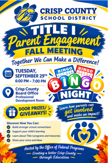 CrispSchools's tweet photo. 🗞 Please enjoy the September Edition of our Parent and Family Engagement Newsletter! 🗞

Here you can find all things including:
🏫 Parent Resources
📅 Upcoming events
💻 Vital Student Information

The link to our newsletter can be found here---> https://t.co/zzRWUdfIDn https://t.co/Lsm2XwHJyI
