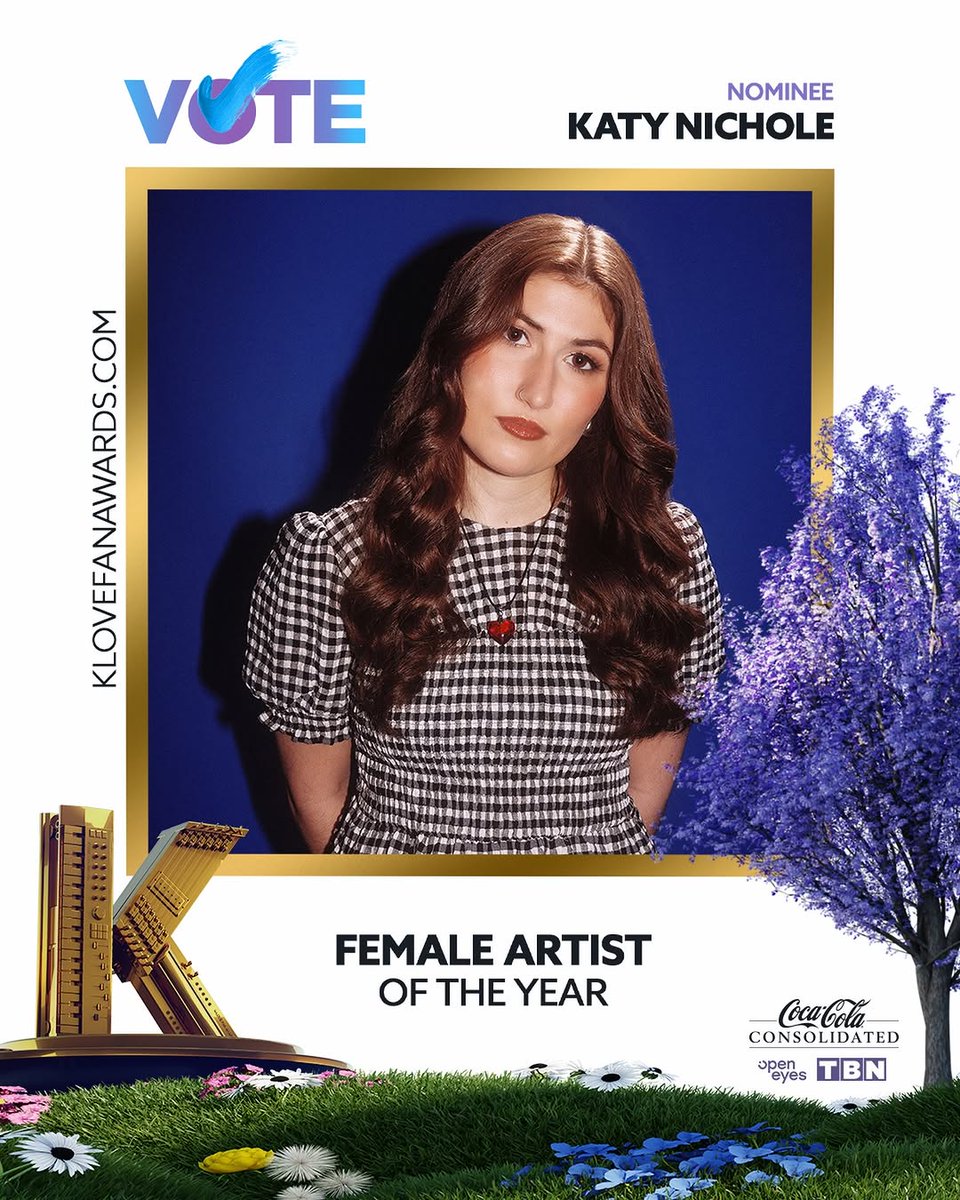 katynicholemu's tweet photo. AHH !!! I’m so honored to be nominated for “Female artist of the year” at this year’s KLove fan awards!! To know that my music is impacting so many of your lives is something that I am beyond grateful for !! Jesus is so kind to continue to use my lif... https://t.co/HpZZT4XaNg