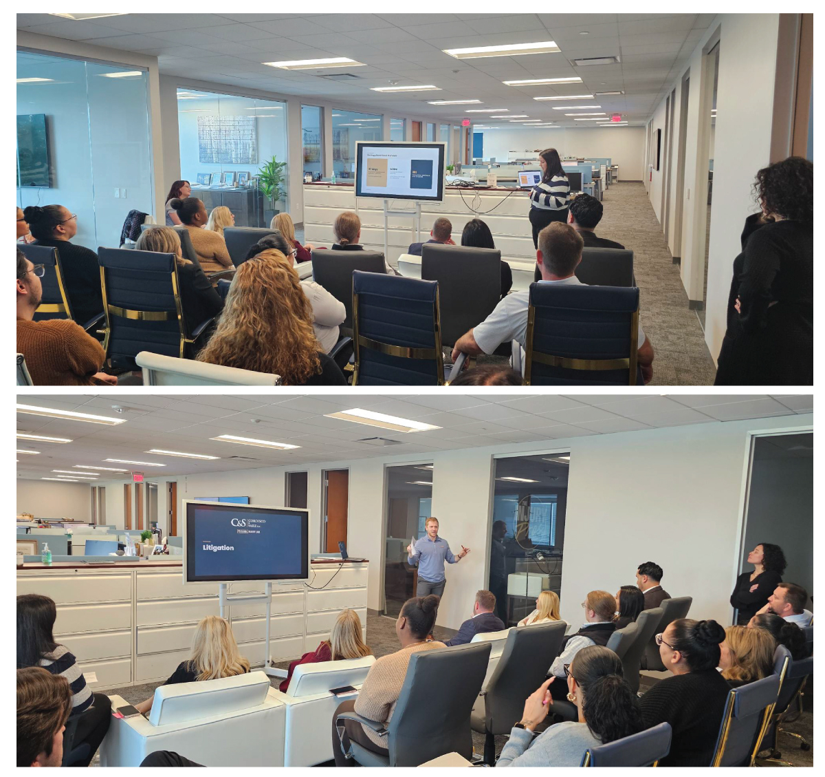 cordiscosaile's tweet photo. Full room. Bigger goals. 🚀
Today, our entire team came together for one reason: to raise the bar on what it means to take care of our clients.
Proud of this team, and excited for what's next.
#ClientFirst #CordiscoSaile #TeamCulture #InjuryLaw #WherePeopleComeFirst https://t.co/ohw6JWmXW1