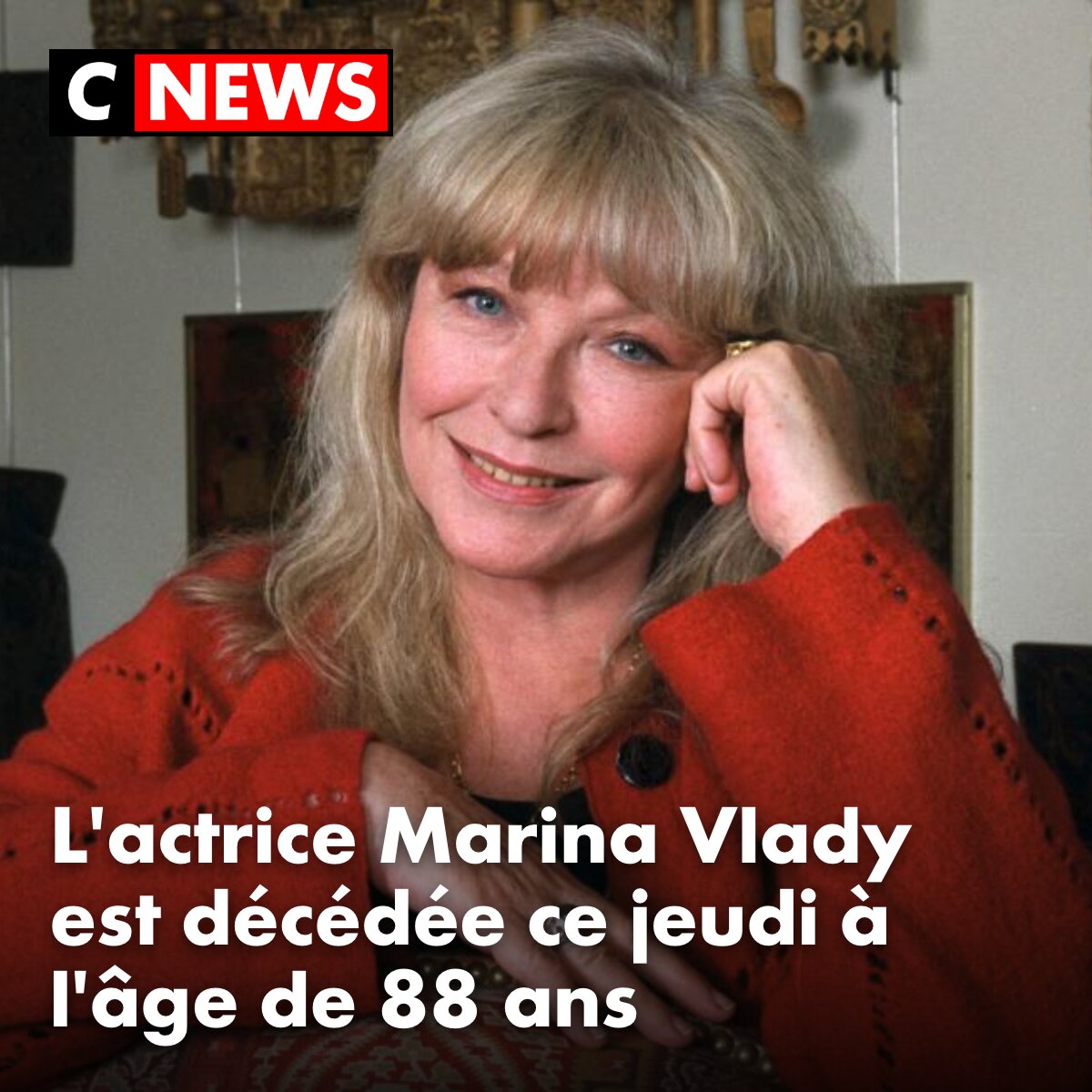 CNEWS's tweet photo. L'actrice d'origine russe Marina Vlady était présente dans une centaine de films https://t.co/nL9BTmZFQK https://t.co/1wdJzMrWbs