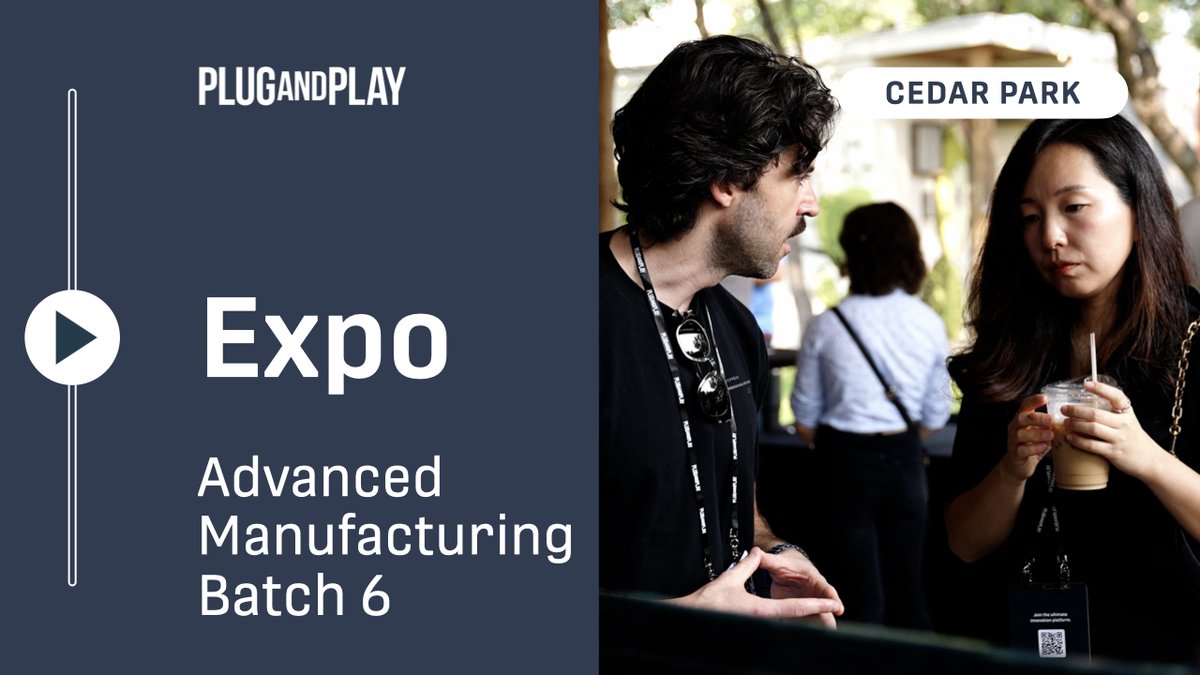 PlugandPlayTC's tweet photo. Plug and Play Cedar Park hosted its Summer Expo Batch 6, bringing together leaders in microelectronics and robotics. 

We celebrated three years and announced a 3-year renewal to keep expanding Texas' innovation economy. 🚀 

Watch the recap here: https://t.co/Xjpu3WlUwt

#PNP https://t.co/mmLdZIzzja