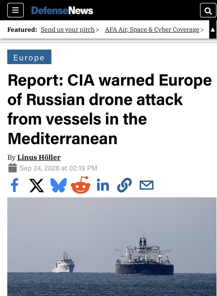 DanielLDavis1's tweet photo. This has all the earmarks of a false flag op by the West to pin a drone action on Russia, to then justify kinetic action against Moscow. 

Not that Russia isn’t capable of striking the West - we have, after all, provided nearly five years of increasingly lethal mil spt to Ukraine to help kill Russians, so them hitting our side wouldn’t b out of the question. But Russia has been pretty open about the potential of openly striking the West. 

Launching a drone on a small scale attack against a marginal target isn’t their M.O.  They would get no value out of that, while it would risk a major pushback from the West. If Ru chooses to hit a Western target, it’ll likely b a factory making major military end items directly related to the attacks against Russia. In that case, they’ll take credit for it and threaten more if we don’t comply w demands to stop helping Ukraine. 

That this is so public makes me fear we’re being set up by our elites to do some small drone attack against a Western target, blame Russia, and justify a bigger, more massive military buildup. 

We’ll b keeping a close eye on this situation….
