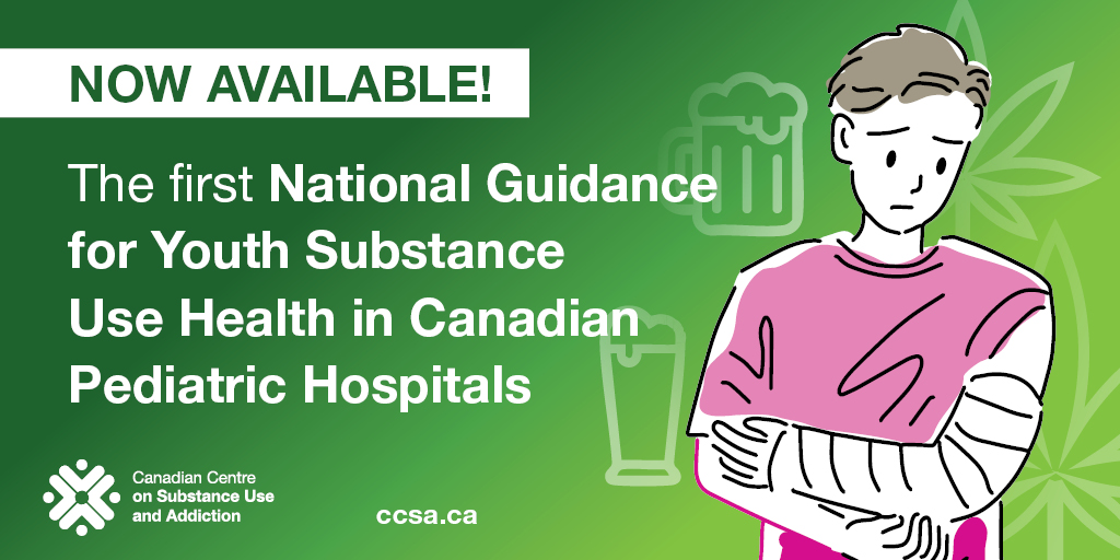 CCSACanada's tweet photo. In 2023–24 22% of students Grade 7–12 used alcohol, 15% vaped &amp; 12% used cannabis in the past 30 days. The first National Guidance to Support Youth Substance Use Health in Canadian Pediatric Hospitals provides evidence-informed tools for youth needs: https://t.co/MDXWmu2Bqo https://t.co/OicJOsjA1P