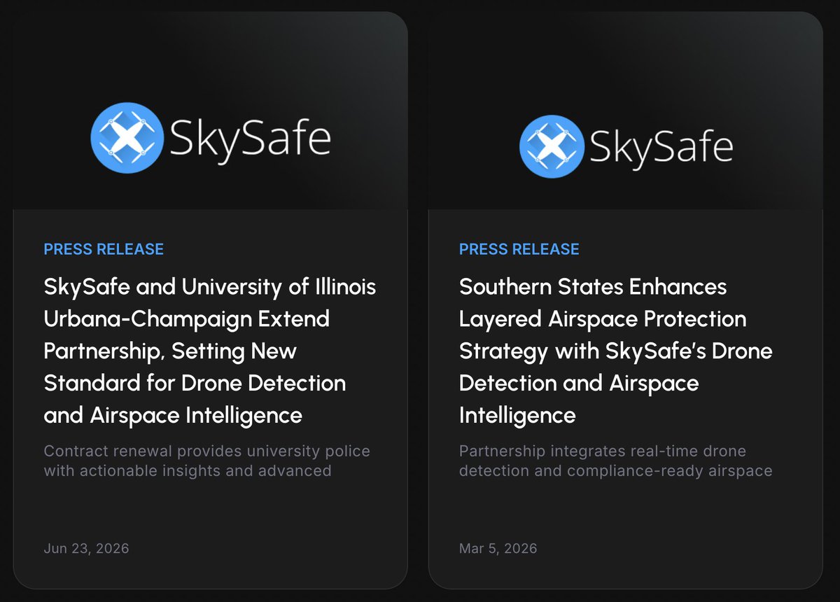 FliteGrid's tweet photo. How is FliteGrid able to pay in cash?

Because 100% of the revenue comes from active, paying customers!

To learn more about the clients you support as a host, check the press releases on the SkySafe website:

https://t.co/NcXpjyYD9E https://t.co/fLPkwsnqyC