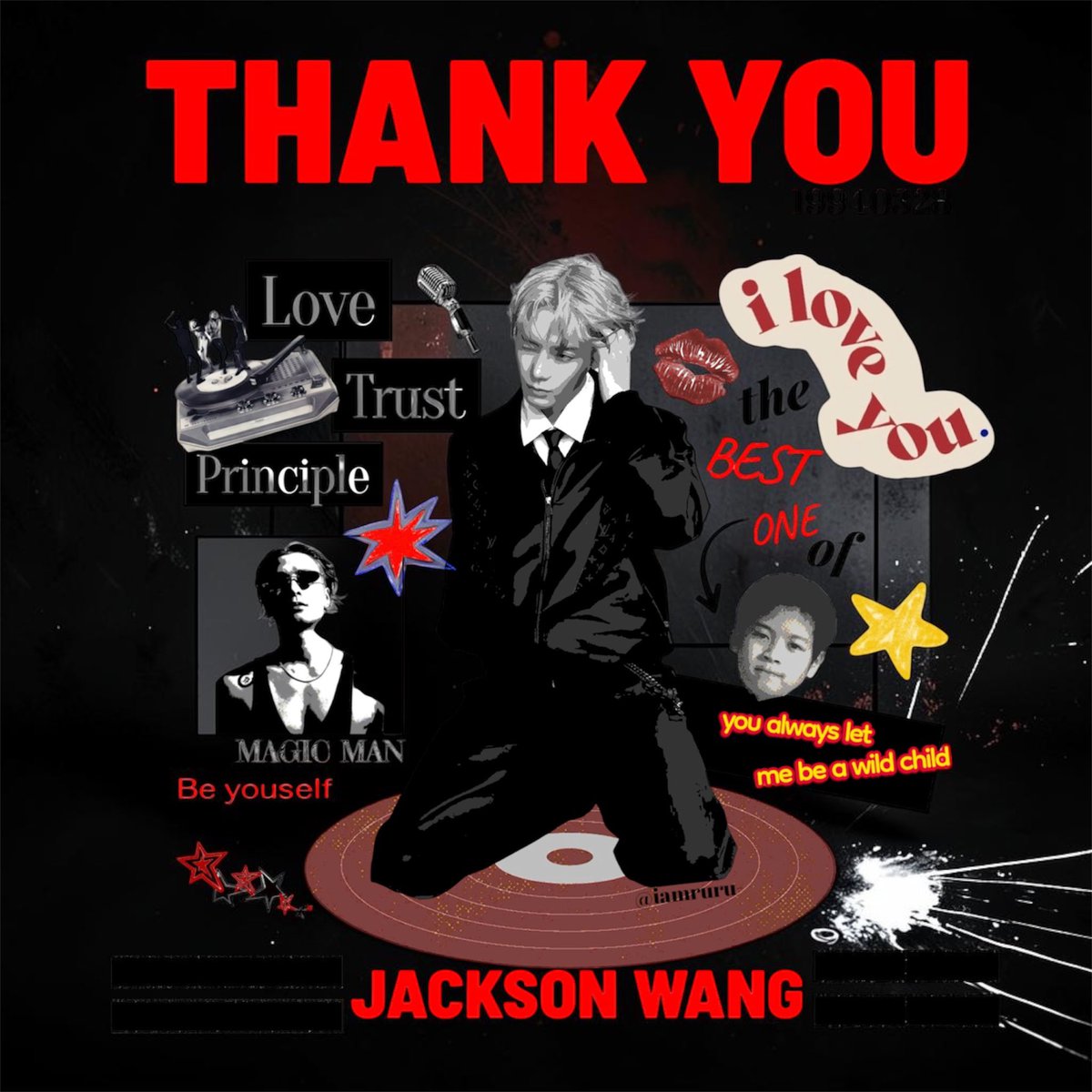 KellyWang815's tweet photo. #THANKYOUJACKSON 
2023, I finally saw you live.
Flew from Taipei to Guangzhou alone for you. 

Five years of loving you, countless memories.

Made two posters, couldn’t choose, so here are both hahaha.

I love you. See you soon. 🫶

@JacksonWang852 https://t.co/BZ0SoSREM6