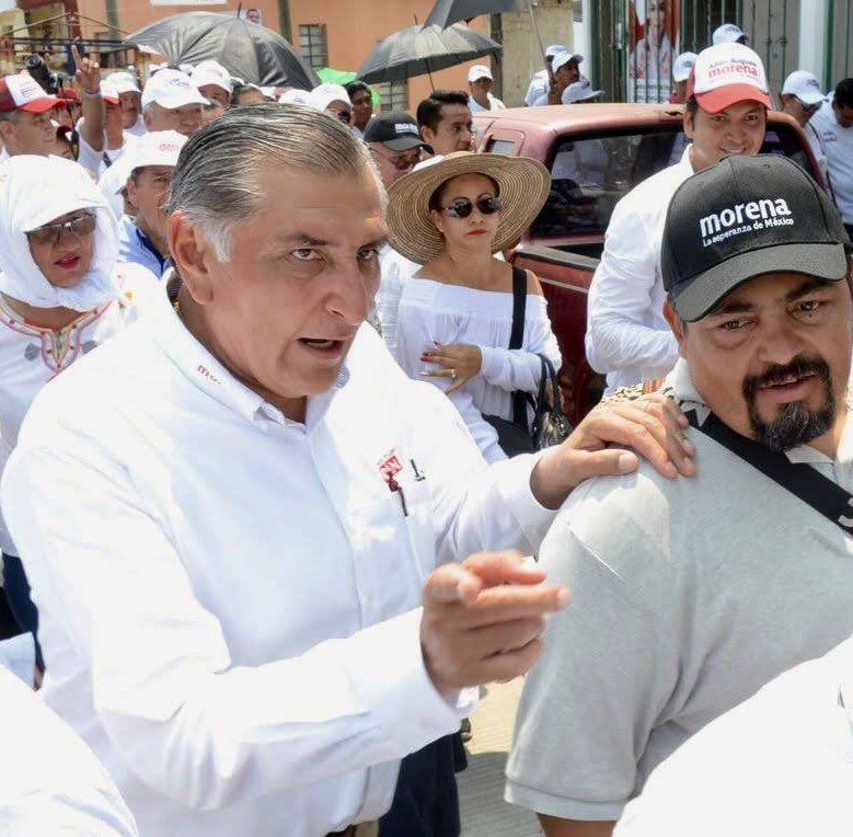 OctavioNovelo's tweet photo. Felicito ampliamente al senador @adan_augusto por cumplir un año más con salud, trabajo y la estima de quienes lo conocemos y respetamos. Abrazo sincero. https://t.co/BgpGtTDCoh