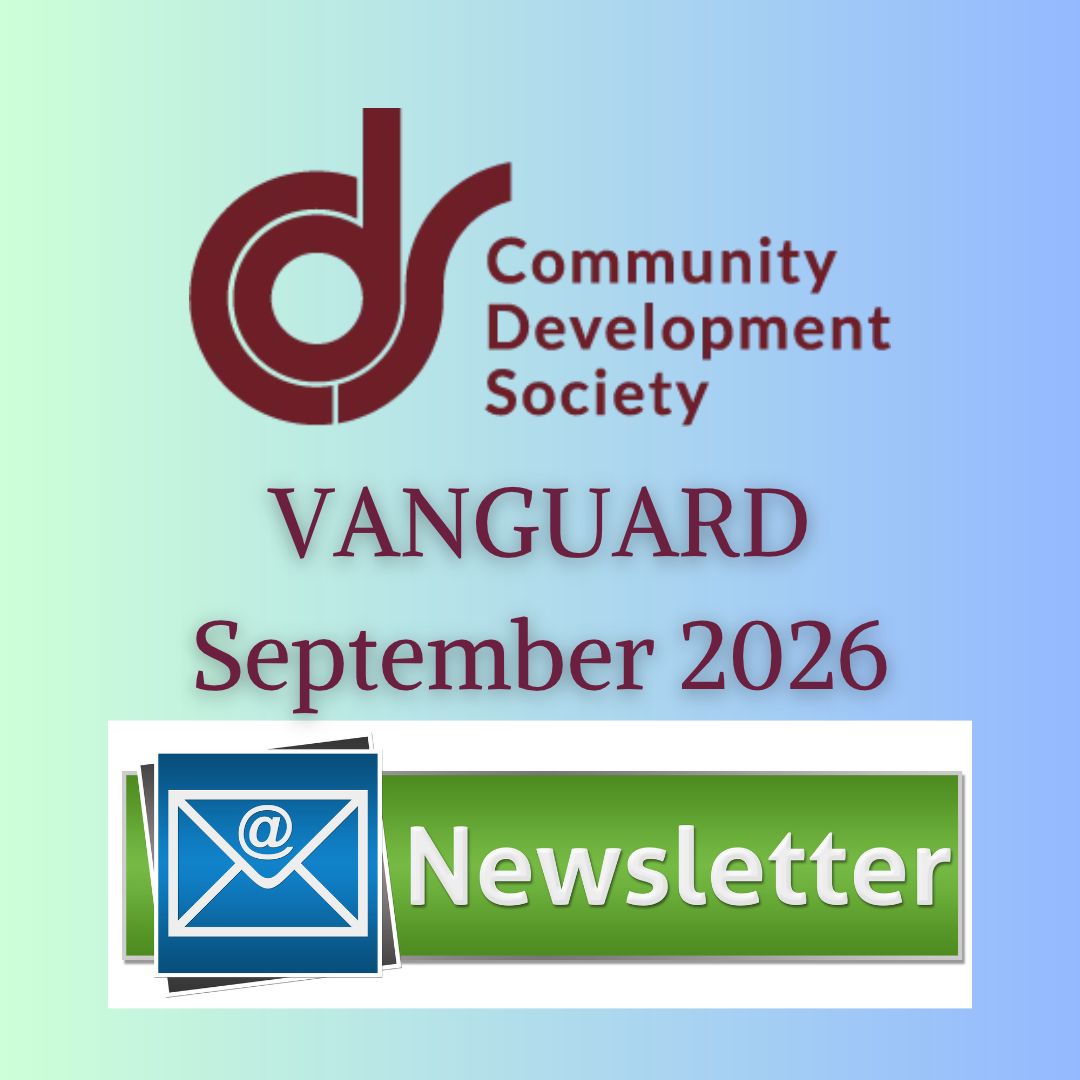 CommDevSoc's tweet photo. The CDS September Vanguard is Out Now! View this month's important news and updates here https://t.co/5J18OdCrAW https://t.co/AHgoe9TXVv